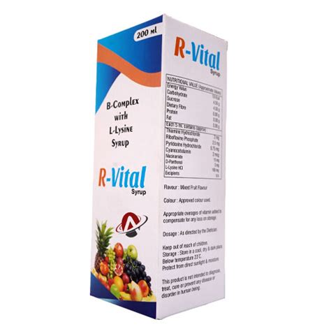 R - VITAL SYRUP A-Globe Healthcare
