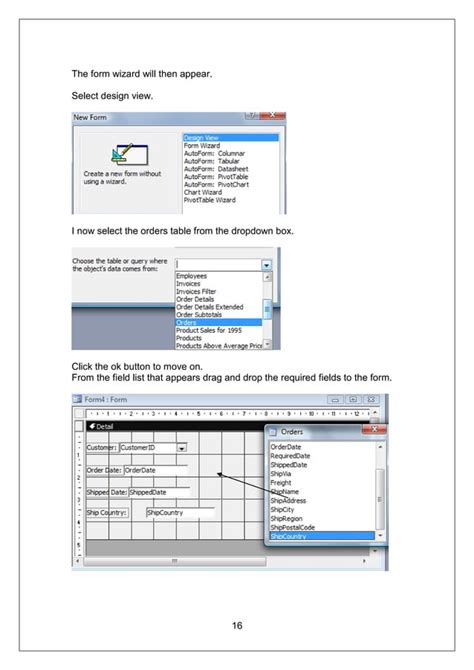 Image result for Microsoft Access Subform Tutorial