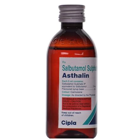Asthalin - Bottle of 100 ml Syrup : Amazon.in: Fashion