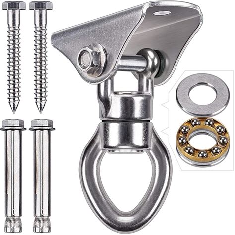 SELEWARE Silent Bearing Swing Hangers, Heavy Duty 360° Rotate Swing ...