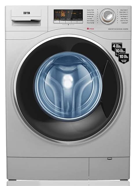 IFB 8 Kg 5 Star Front Load Washing Machine 2X Power Steam (SENATOR PLUS ...