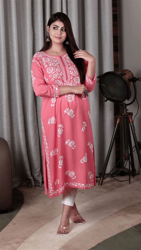 Zeina modal kurti – Anahita Chikan Kari