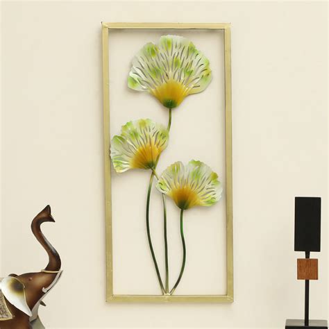 Buy VEDAS Aksa Ginko Leaf Metal Wall Accent from Vedas at just INR 2149.0
