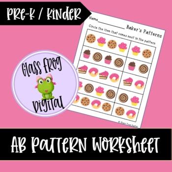 Image result for AB Pattern Worksheet