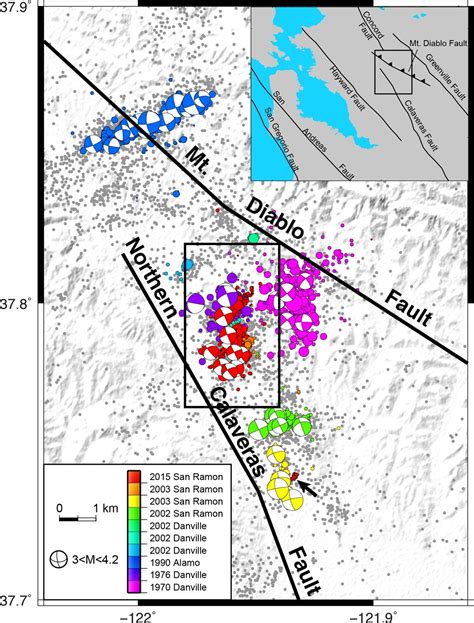 Earthquake swarm rattles San Ramon, CA for over a month