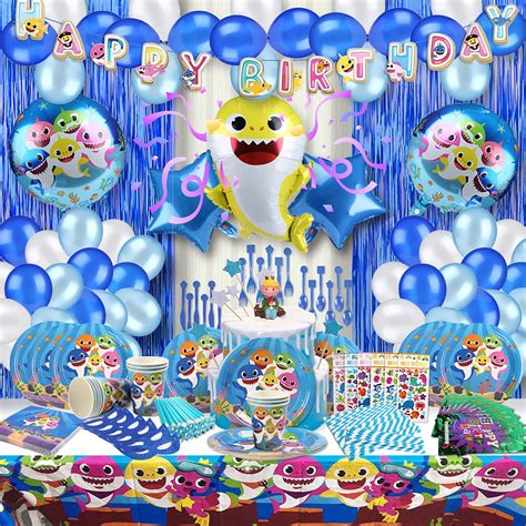 Buy 259Pcs Baby Shark Party Supplies for Kids at Ubuy India