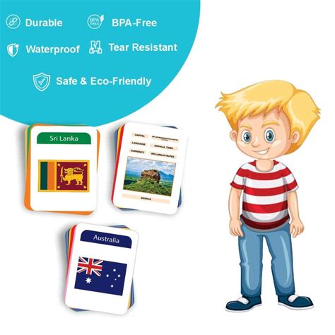 Clapjoy Map Master Educational Flash Cards – LX INDIA