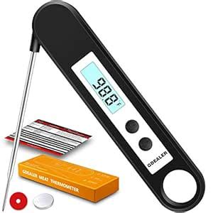 Instant Read Thermometer,Gdealer? Super Fast Digital Electronic Food ...