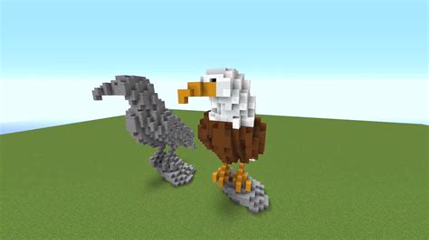 Image result for Crow Minecraft Statue Tutorial