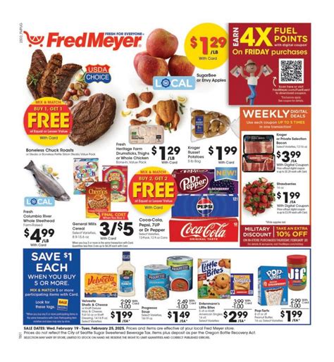 Fred Meyer Weekly Ad Feb 19 – Feb 25, 2025