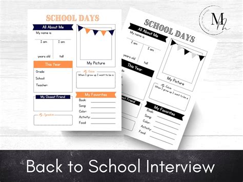 Worksheet School Application Interview 的图像结果