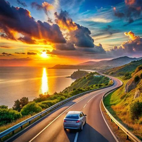 What should you do if you face an emergency while traveling by car?
