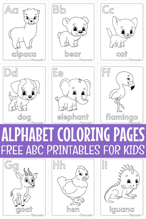 Alphabet Book Coloring Pages 的图像结果