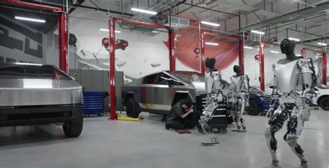 Image result for Tesla Robots Moving