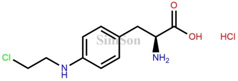 Melphalan EP Impurity C Hydrochloride | CAS No- 573704-41-3 | Simson ...