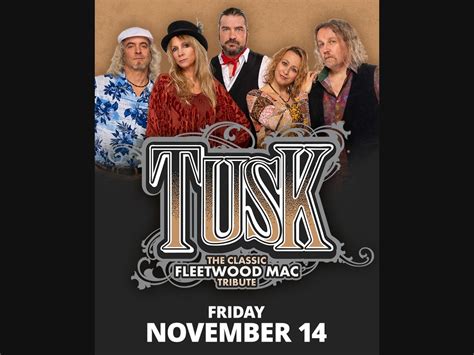 NOW ON SALE: Tusk — The Classic Fleetwood Mac Tribute | Naugatuck, CT Patch