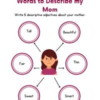 Printable Worksheet Solutions: Adjectives - English Olympiad Class 1 ...