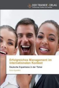 Erfolgreiches Management im internationalen Kontext: Buy Erfolgreiches ...