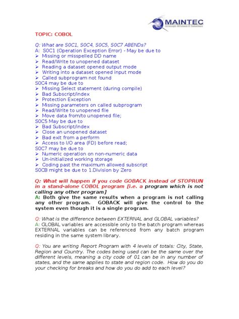 Mainframe Testing Interview Questions 的图像结果