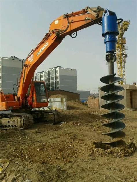Tree Planting 200-600mm Excavator Earth Auger Drill Bit Suit To 3t ...