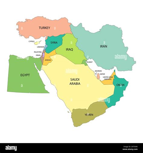 Which Middle Eastern Countries Have More Than Four Major Languages