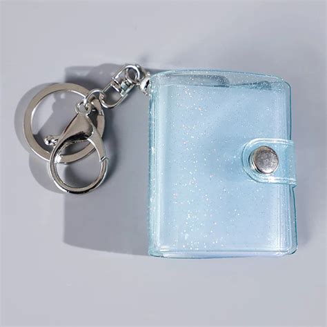 Mini Photo Album Keychain Small Instant Picture Albums Pendant ID Photo ...