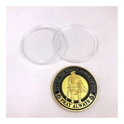 Buy NIUPI Put On The Whole Armor of God Challenge Coin,Prayer ...