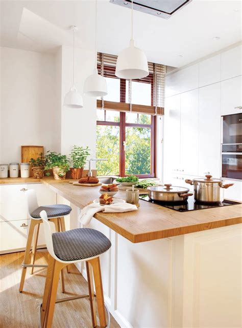 30 cocinas pequeñas con isla