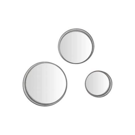 Small Round Galvanized Farmhouse Accent Mirrors with India | Ubuy