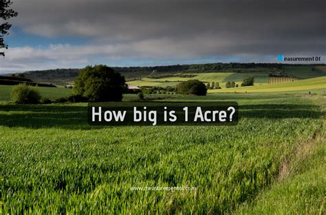 How Big Is One Acre?