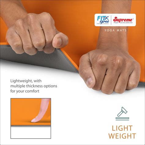 Supreme Eco-friendly 5mm Yoga Mat | Easy to Carry Yoga Mat