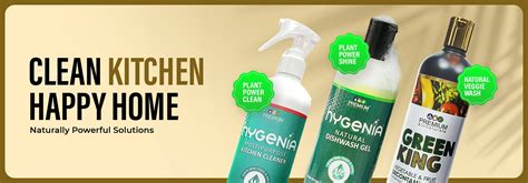 Eco-Friendly Kitchen Cleaners | Hygenia 100% Organic Range – Premium ...