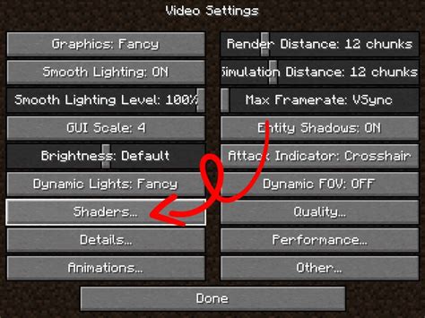 Image result for How to Install BSL Shaders Java