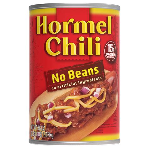 Gluten Free? HORMEL Chili No Beans Canned Chili, Shelf-Stable, 38 oz ...