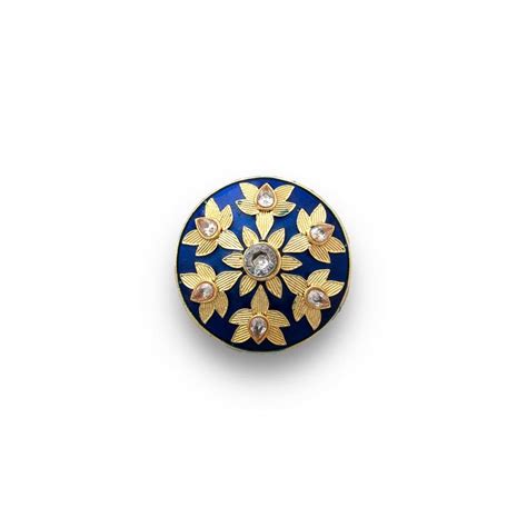 Buy Black Swirl Floral Enamel Buttons Online | Black Buttons | JRT ...
