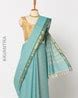 Buy Turquoise Sarees for Women by VARJA Online | Ajio.com