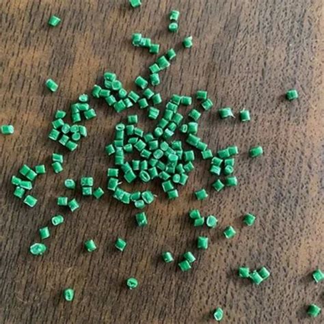 Green HDPE Injection Moulding Grade Reprocessed Granules Manufacturer ...