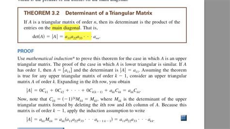 Image result for Upper Triangular Matrix Determinant
