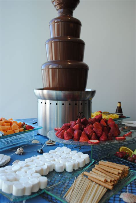 chocolate fountains are a great option for budget-friendly events...the ...