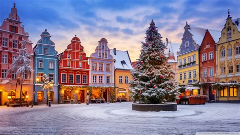 Christmas in Europe 4K UHD Wallpaper for UltraHD Desktop and TV ...