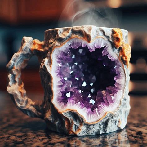 Mineral Crystal Coffee Mugs: The Perfect Blend of Elegance and ...