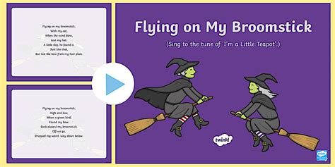 Flying on My Broomstick Song PowerPoint
