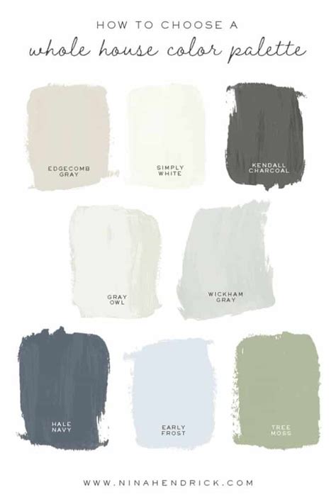 Whole House Color Palette: How to Choose a Paint Color Scheme