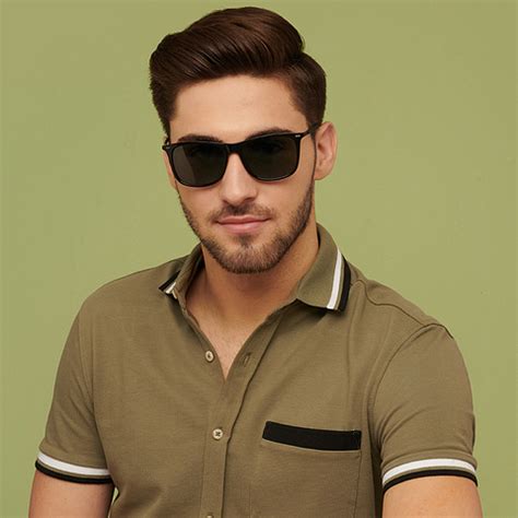 Buy Black Full Rim Square Vincent Chase Style Cast PC VC S13808-C1 ...