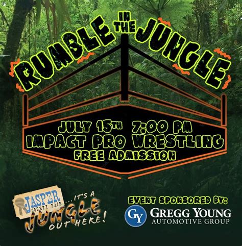 Impact Pro Wrestling is back in 2023 by Jasper County Fair