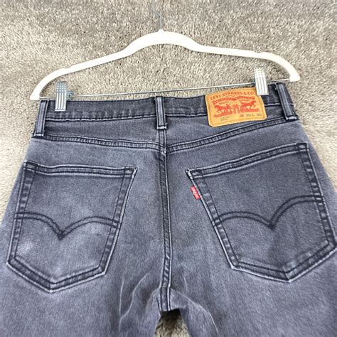 Levi's 502 Straight Denim Jeans Men's Size W30xL30 Bl… - Gem