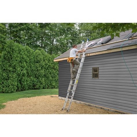 Werner D1300-2 40-ft ( 37-ft Reach Height ) Aluminum Type 1 - 250 lbs ...