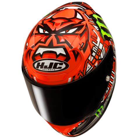 Hjc Rpha 12 Quartararo Replica II Mc1 Helmet
