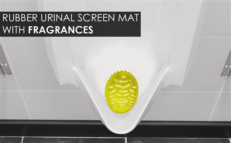 Mitrin Urinal Mat Urinal Mat for Toilet, (Pack of 10) Lemon Fragrance ...