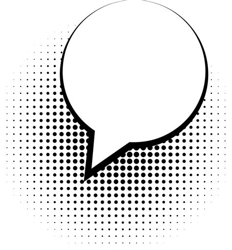 Comic speech bubble for text. Vector illustration. Bubble for text ...